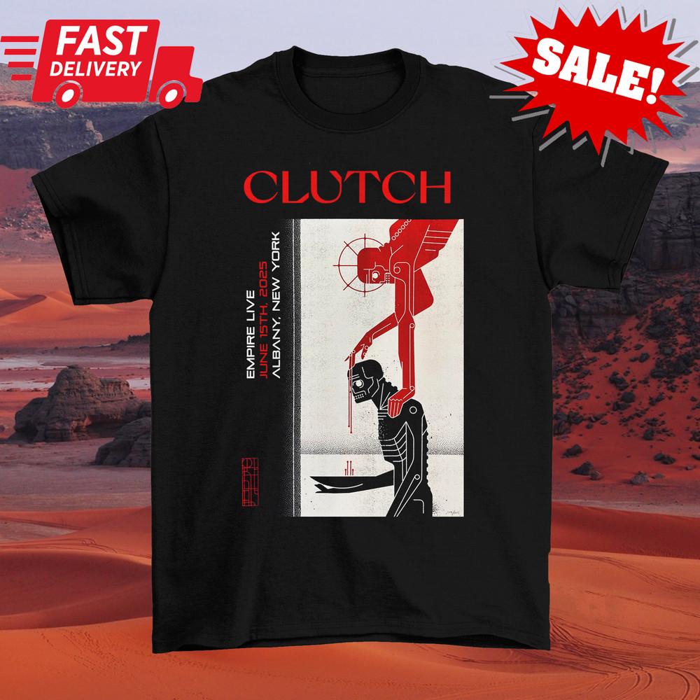 Clutch Band Poster Summer Tour Shirt Unisex Black S-5XL  1P0280 Unisex T-Shirt L