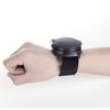 360-degree Rotatable Convex Lens Wrist Rearview Mirror for Bicycle Riding Acrylic Lens ABS Casing with Wrist Strap and Arm Strap