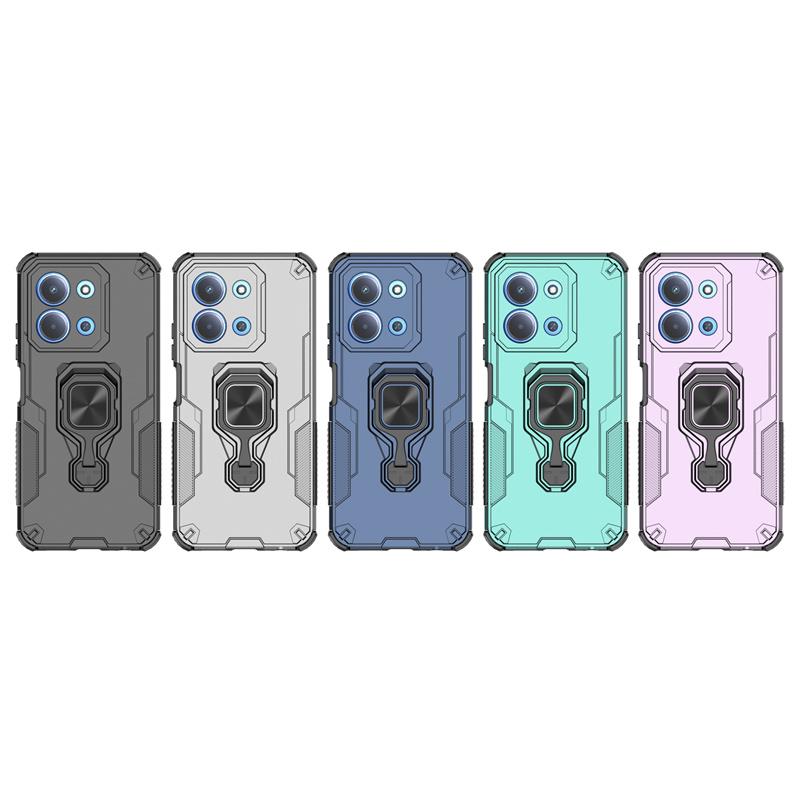Pro Xiaomi Poco C85 Pouzdro Nárazuvzdorné Magnetický Kroužek Brnění Pouzdra na Telefon pro PocoC85 Poko Little C 85 85C Stojánek Zadní Kryt