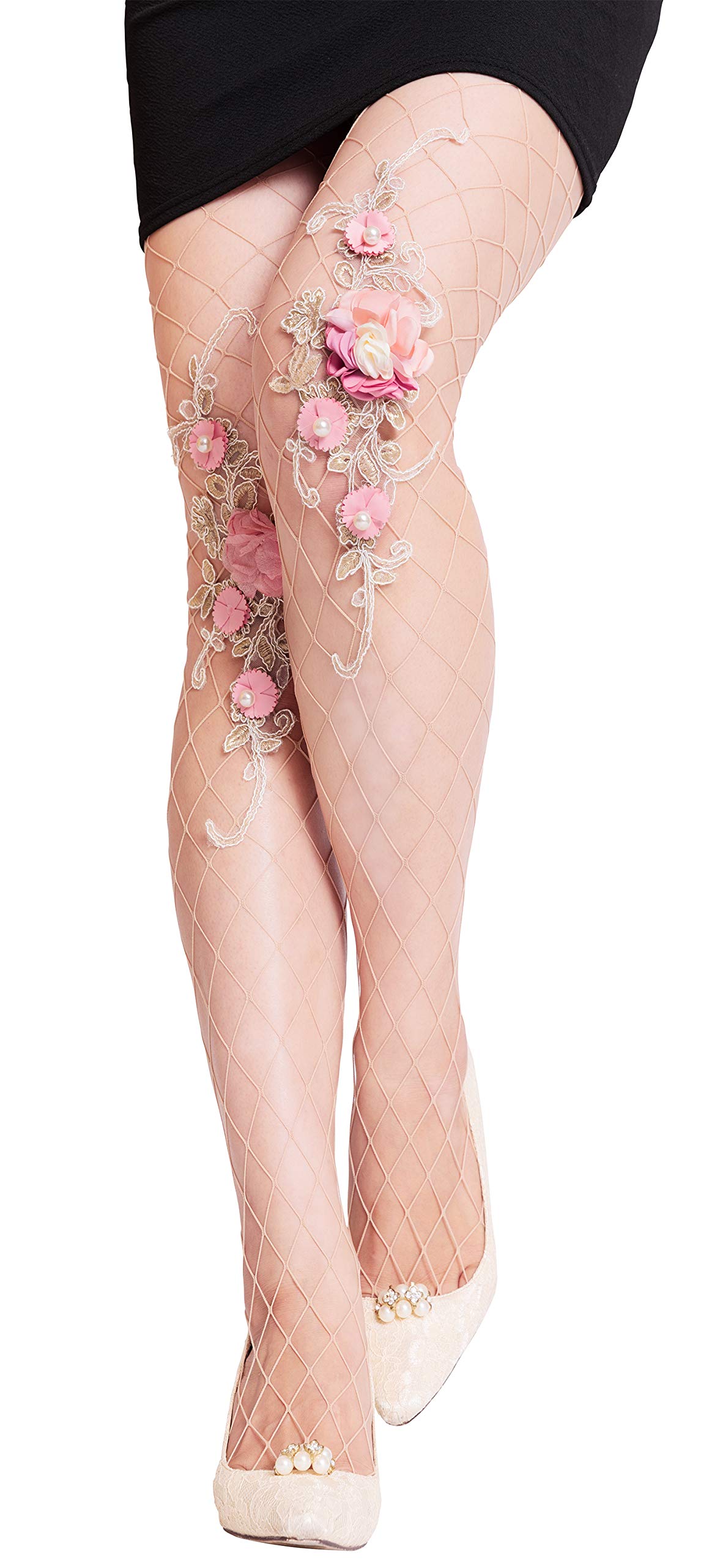 

Костюм для косплея Clearstone с цветочным декором для женщин (бежевый) - Свободный размер