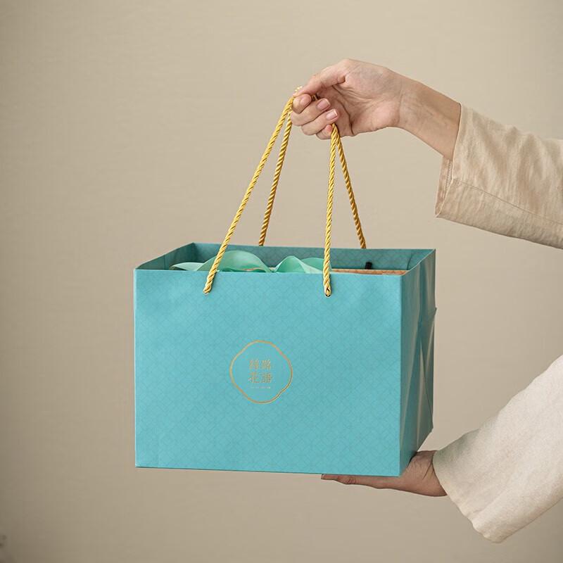 Silk Road Flower Ceramic Tea Set Gift Box