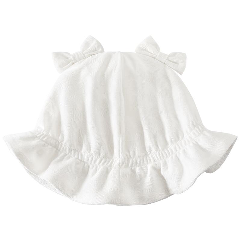 Guaiqi Bear Baby Girl s Modal Summer Sun Hat 3-6 Months (43cm)