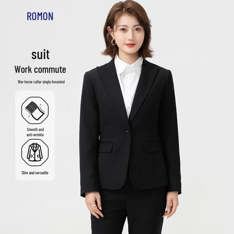 Women s Slim Fit Professional Blazer Suit Set M