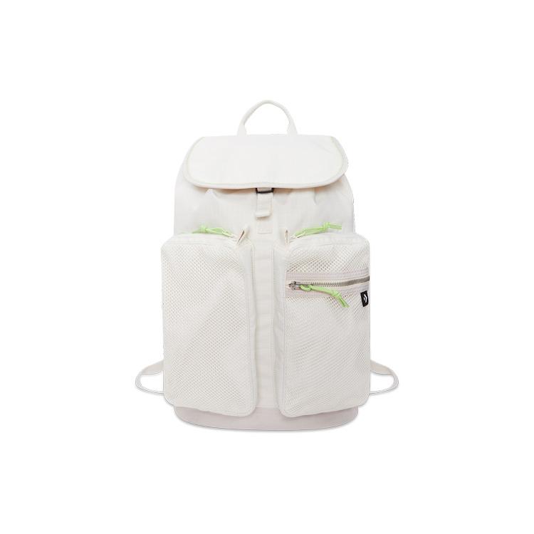 New Converse Polyester Backpack Regular Unisex White 10023238-A02