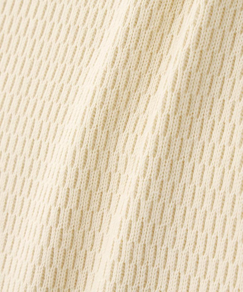 AVIREX HONEYCOMB WAFFLE USAF L/S T-SHIRT XL natural 783-5230030