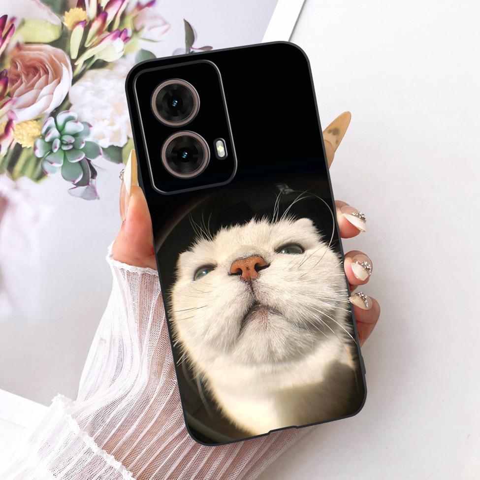 Schutzhülle für Motorola Moto G85 XT2427-3 Silikon, niedlich, modisch, lustig, cool, lackierter Bumper für Motorola G85 Moto G85 Handyhülle