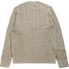 Polo Ralph Lauren Solid Color Crew Neck Knit Sweater Men sweater Beige 710965867-001