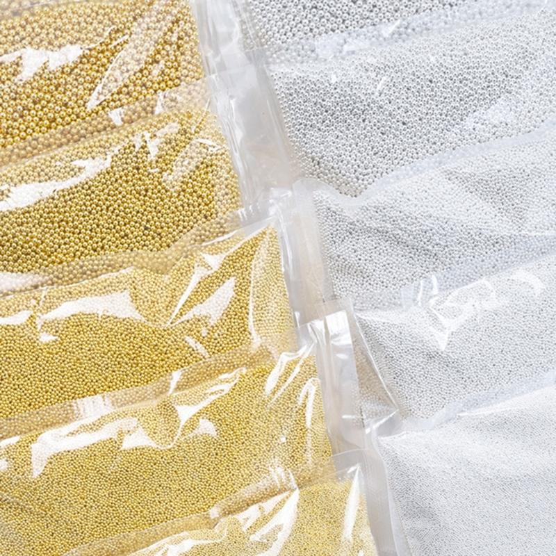 Nail Embellishment Collection Metal Beads Caviar Nail Charms Crafts Decorations Accessories For Creative Nail Crafts