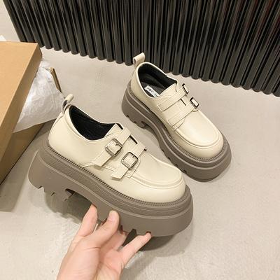 Women's Mary Janes Shoes Casual Comfortable Outdoors Non-slip Round Head Solid Color Ladies Shoes Zapatos Para Mujeres