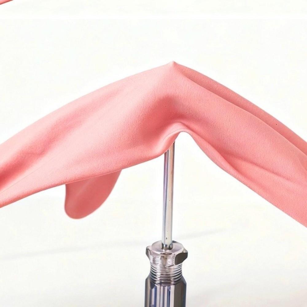 Multi-functional Velvet Dishwashing Gloves Cartoon Pattern PVC Kitchen Gloves Comfortable Anti Slip Winter Gloves Bowl Cleaning