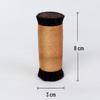 Handmade Calligraphy & Painting Brush with Brown Handle and Tiger Stone Maintenance Tool
