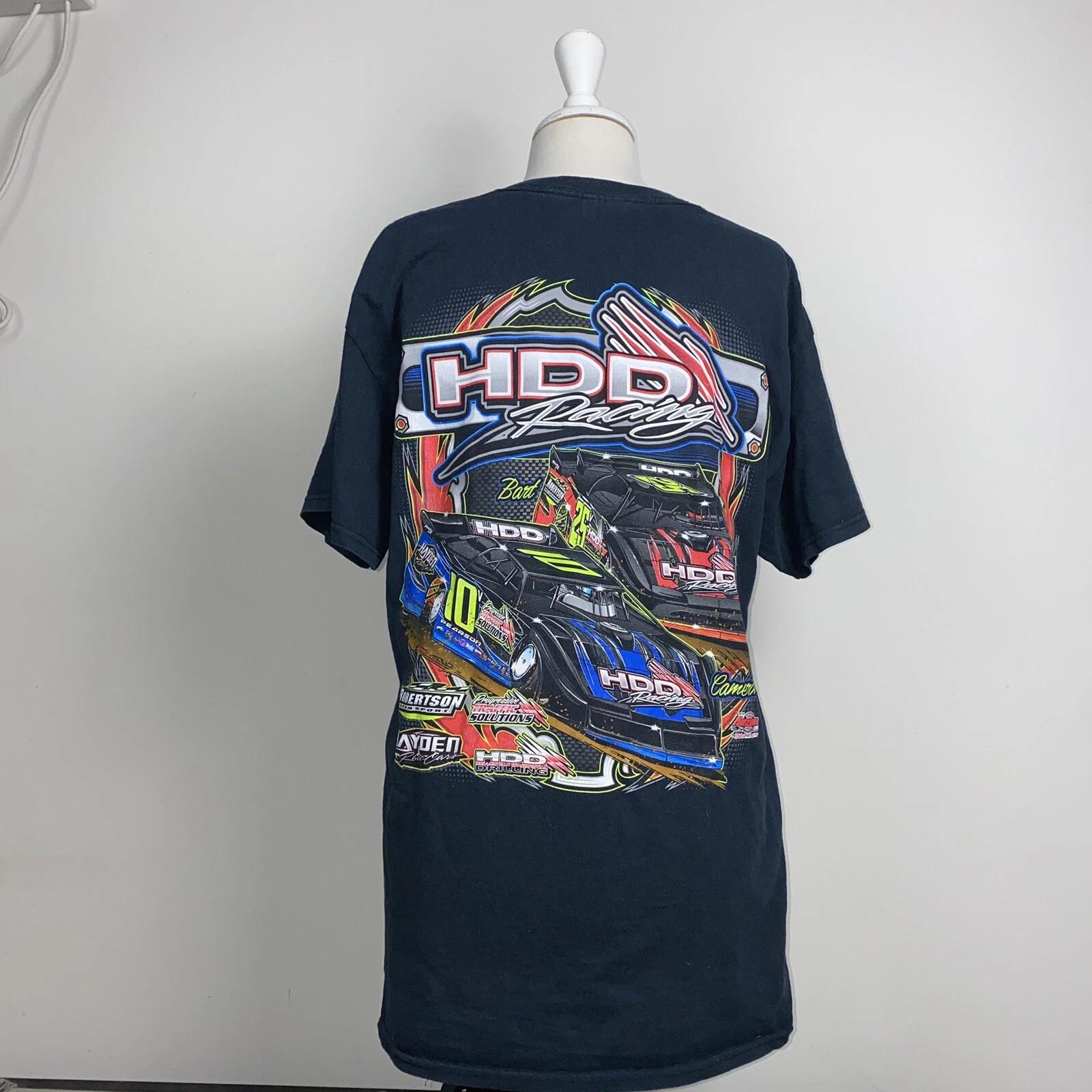 

Retro Arizona Sports 2016 Racing Car Black T-shirt Mens Size LARGE HDD Racing 3XL