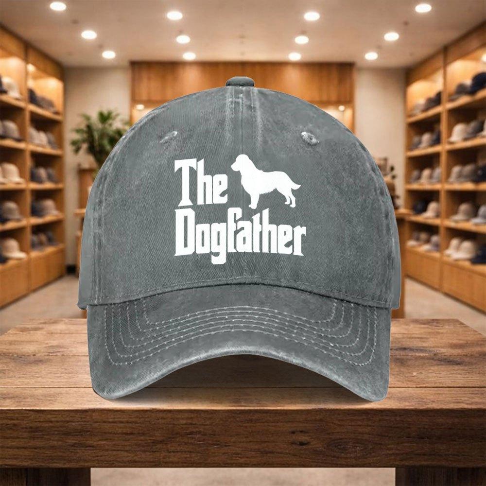 pc Baseball Cap a Casual Duckbill Hat The DogfatherS New Versatile Hat Adjustable Sports Cap Suitable for Vacations Travel