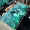 Pretty Genshin Impact Mousepad Anime Yae Miko Nahida Ganyu Mouse Pad Laptop Gamer Accessories Big Desk Mat Computer Keyboard Rug