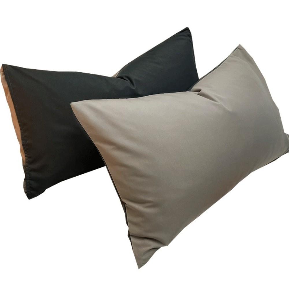 New Cotton Brushed Pillowcases Cozy Super Soft Pillow Covers Wrinkle Resistant Fade Resistant Plain Pillowcase