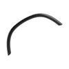 Steering Wheel Panel Cover Decor Sticker Strip Trim Fit for 5 Series F10 2011‑2017Carbon Fiber Style Glossy Black