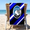 Football Atalanta  Beach Towel - Soft, Absorbent Microfiber, Lightweight, Ideal for The Beach, Parties, Travel, Camping fan gifts