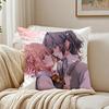 Süße Yuri Anime HHikikomari Kyuuketsuki no Monmon Kissenbezug Kissenbezug Milbenschutz Wohnzimmer Sofadeko Kissen Zimmer