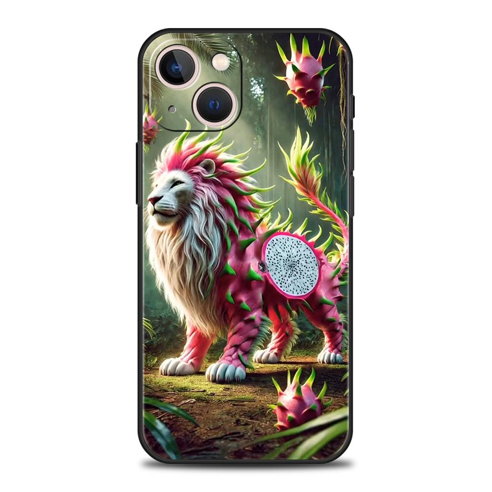 Phone Case Cover for iPhone 17 16 15 14 13 12 Pro Max 11 Pro Max 17 AIR Plus Shockproof Soft TPU Shell ITALIANO BRAINROT Animal iPhone 14 Plus