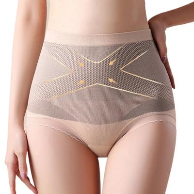 High Waist Postpartum Body Shaper Cotton Crotch Tummy Control Underwear Seamless Shapewear  Lady