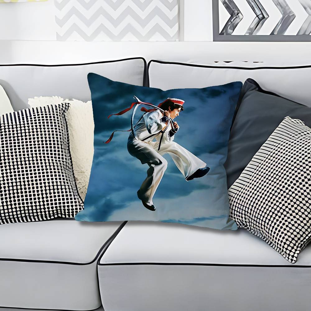 CConan GGray Wishbone Various Sizes Square Pillow Case For Car Home Bedchamber Decor Custom Valentine gift