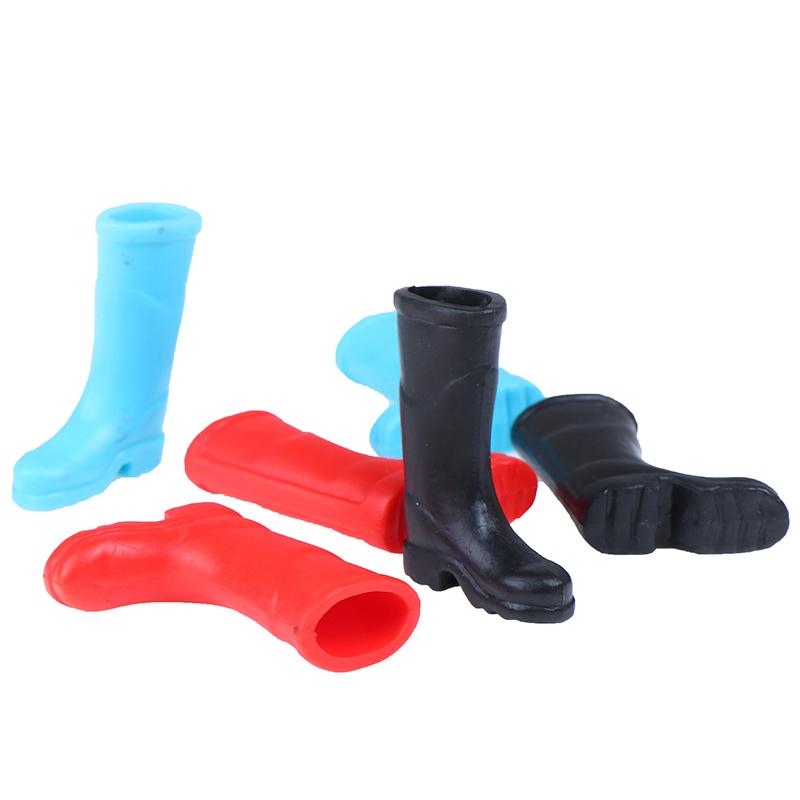 Dollhouse Decoration Mini Colorful Rain Boots Miniature Dolls Accessories 1/12