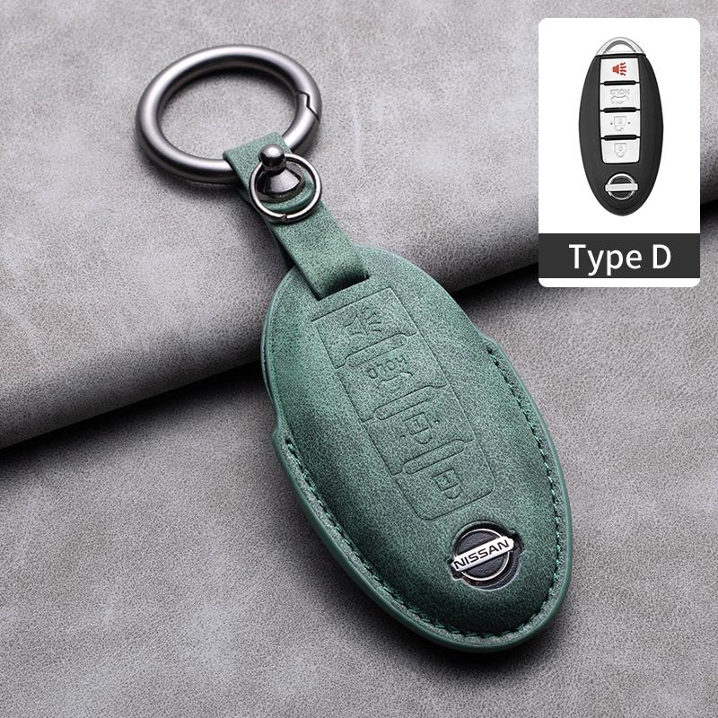 Car Key Remote Case Cover Holder For Nissan Tiida Qashqai J11 J10 Micra Kicks Altima X-Trail Fuga Navara Leaf Note Sentra Murano