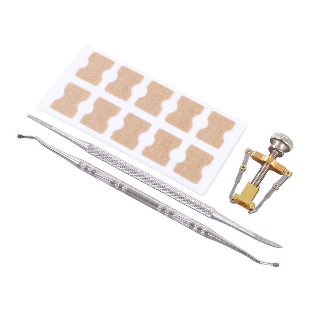 4pcs Ingrown Toenail Correction Kit Glue Free Pedicure Stainless Steel Waterproof Ingrown Toenail Patch Set