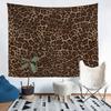 Erosebridal Leopard Print Tapestry Cheetah Decor Wall Hanging Geometric Wall Tapestry African Safari Animal Tapestries Modern Ab