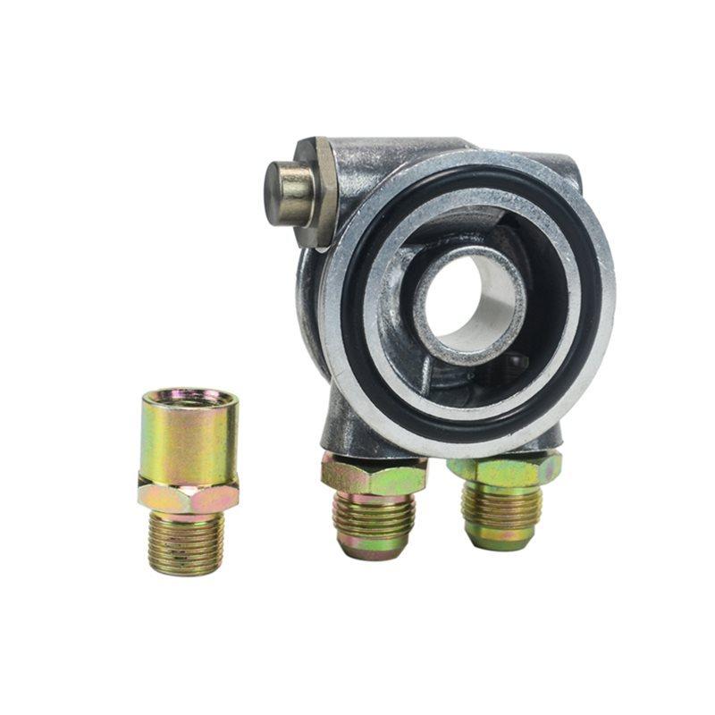 Oil Filter Adapter With Oil Cooler