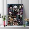 Tokyo Ghoul Character Collage Set Pattern  3pcs 100% Round Full Drill 5D DIY Diamond Painting Embroidery Cross Stitch Rhinestone Décor
