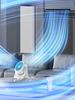 Ventilatore Oscillante da Tavolo Compatto Xiaxin: Circolatore d'aria a risparmio energetico per dormitorio e ufficio
