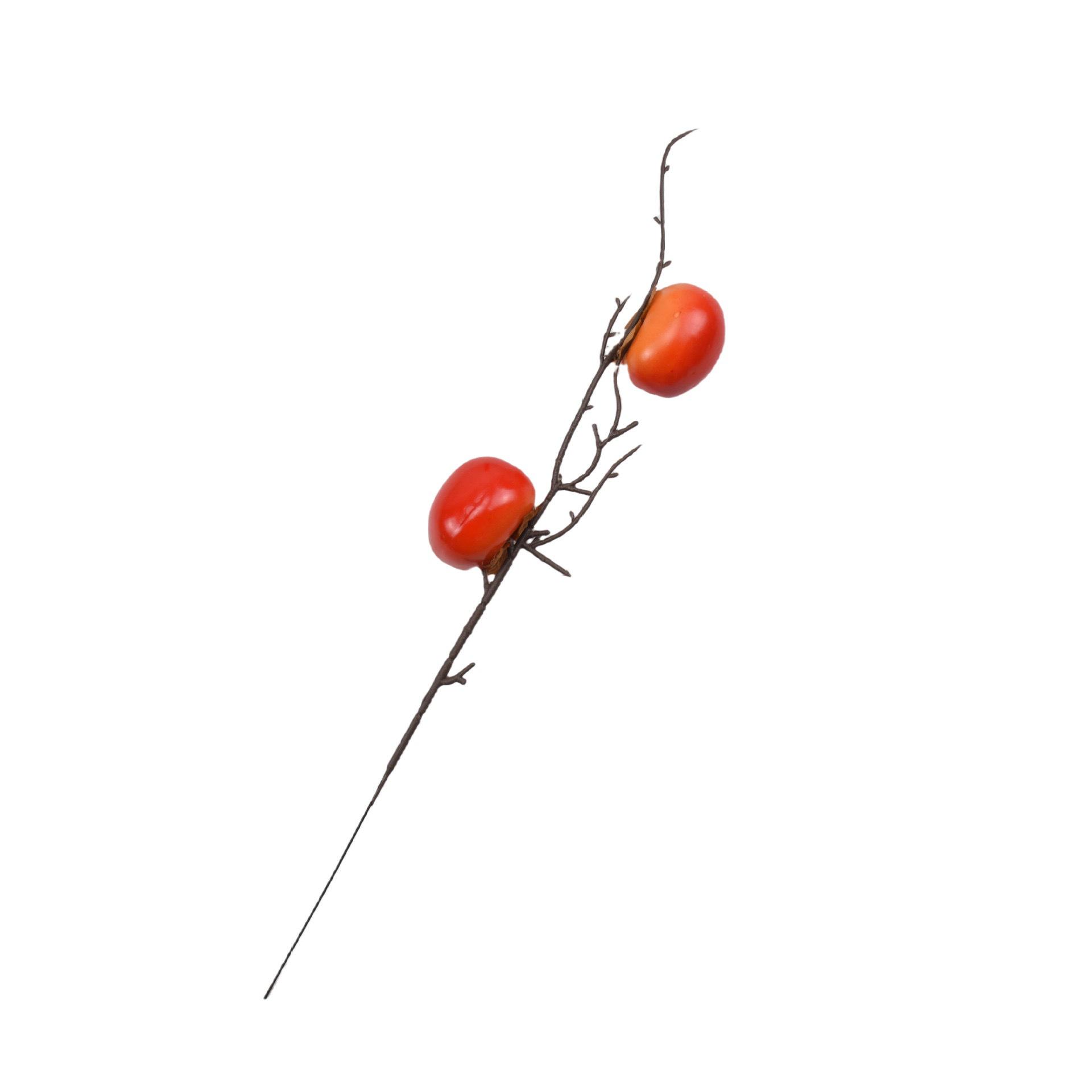 

Simulated Persimmon and Pomegranate Decorative Ornaments for Home Decor