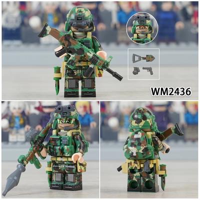 Militärserie Spezialeinheiten Puzzle Montage Bausteine Spielzeug Minifiguren