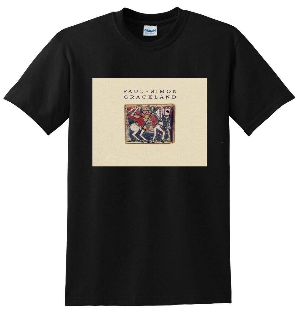 PAUL SIMON T SHIRT graceland vinyl cd cover SMALL MEDIUM LARGE Unisex T-Shirt S