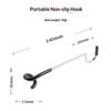 2Pcs Heavy Duty Camping Pole Hook Adjustable Position Easy Setup For Outdoor Camping Hiking Picnic Trips
