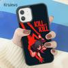 Krajews Anime Kill La Kill Cover Morbida per Telefono per iPhone 14 5 SE 6s 7 8 plus X XR XS 11 12 13 pro max Samsung S21 S22 ultra