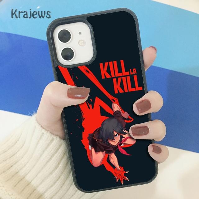 Krajews Anime Kill La Kill Cover Morbida per Telefono per iPhone 14 5 SE 6s 7 8 plus X XR XS 11 12 13 pro max Samsung S21 S22 ultra