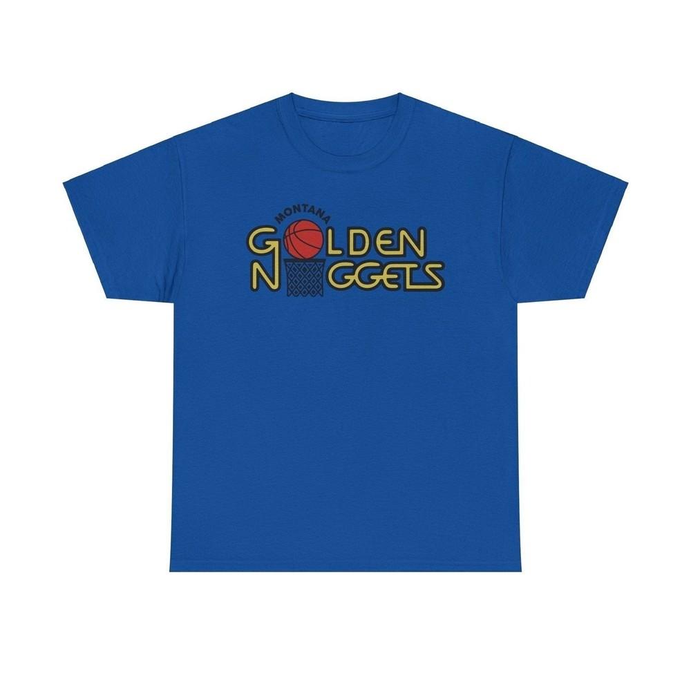 

Montana Golden Nuggets Basketball 1980-1983 T-shirt 3XL