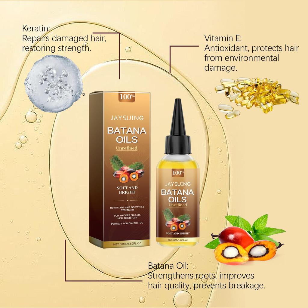 Batana Shine Essential Oil Nourishing Moisturizing Hair Hydration Hair Care Smoothing Conditioning Essence