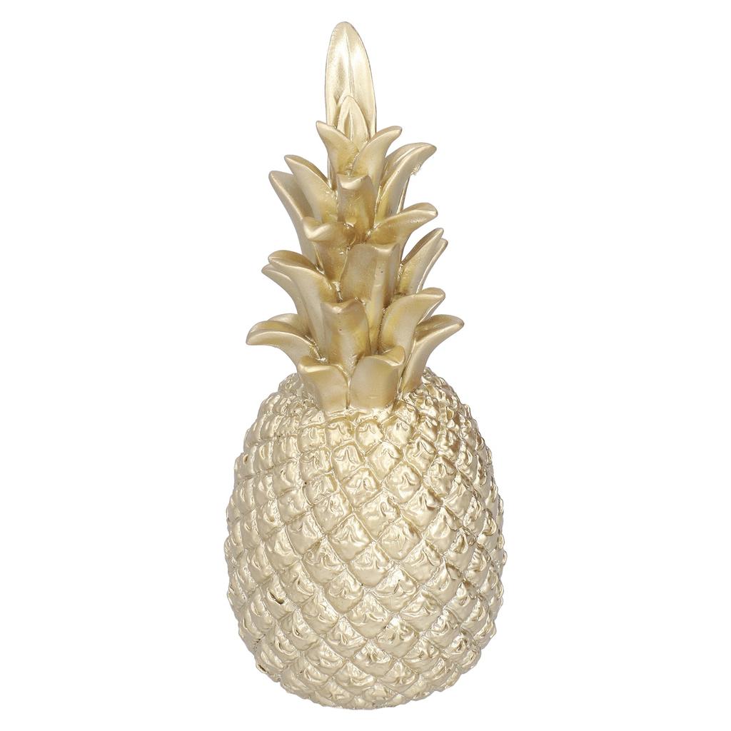 Kunstharz Ananas Dekoration Haushalt Dekorative Ananas Nordische Heim Schreibtischdeko DekorationGold, Mittel