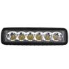 2PCS 18w 6 LED Car Work Light DRL Spotlight High Bright Waterproof Auto Offroad SUV Truck Headlights Driving Lamp 12V 24V 6000K