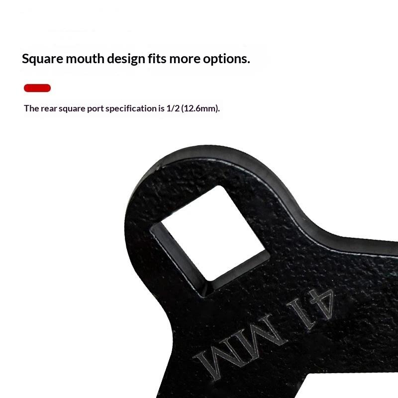 1Pcs Universal Car Timing Belt Spanner Alloy Steel 41Mm 46Mm Water Pump Wrench Timing Belt Tension Spanner Removal Tool