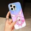 HSR Mem Jelly Doppelschicht Hellblau Handyhülle für iPhone 17 16 15 14 13 12 11 Air Pro Max Plus Schutzhülle