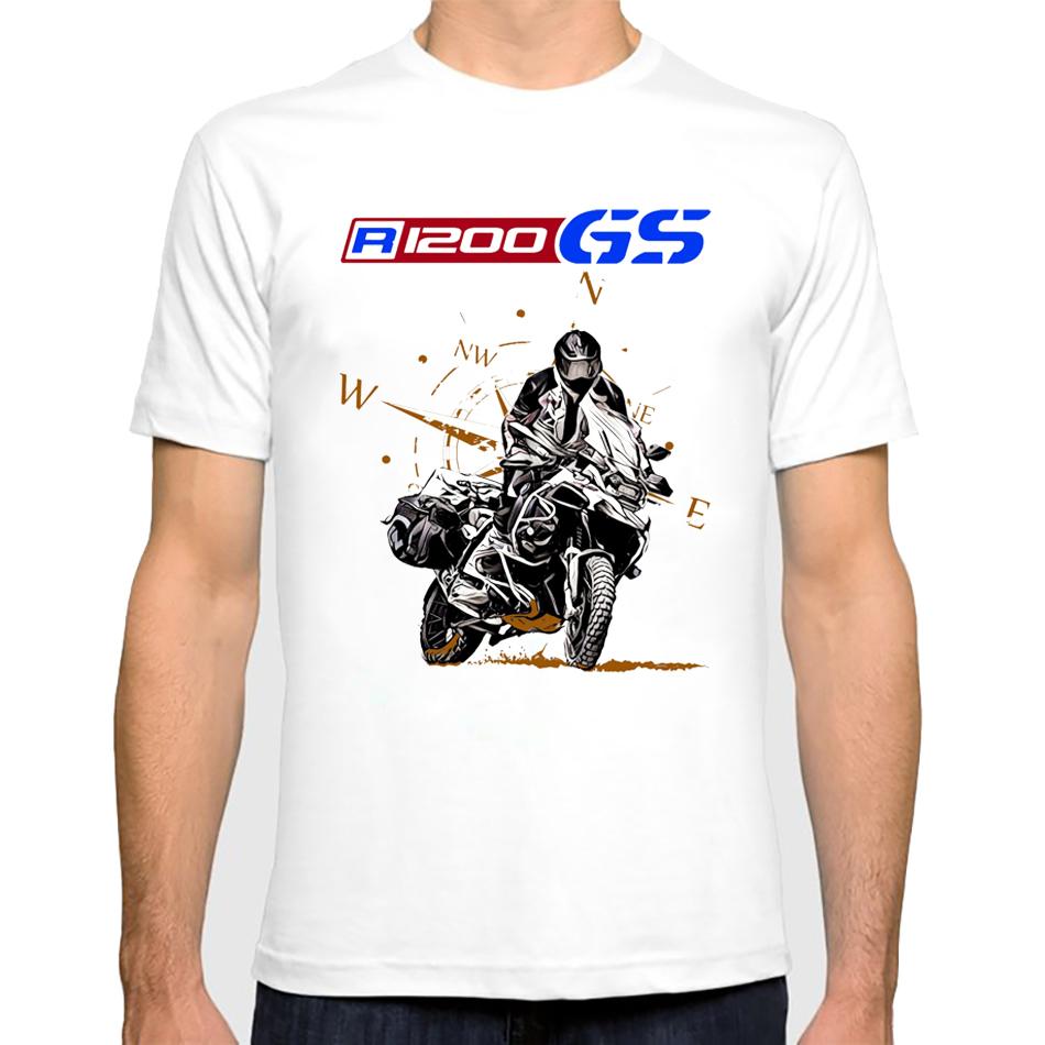 

New TShirt drive The Classic Motorcycle r1250gs fans Print Motorbike flat boxer engine motorcycle Adventure Casual T Shirts S