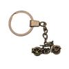 Ornate Gear Keychain Antique Style Punk Pendant Key Holder 30mm Ring