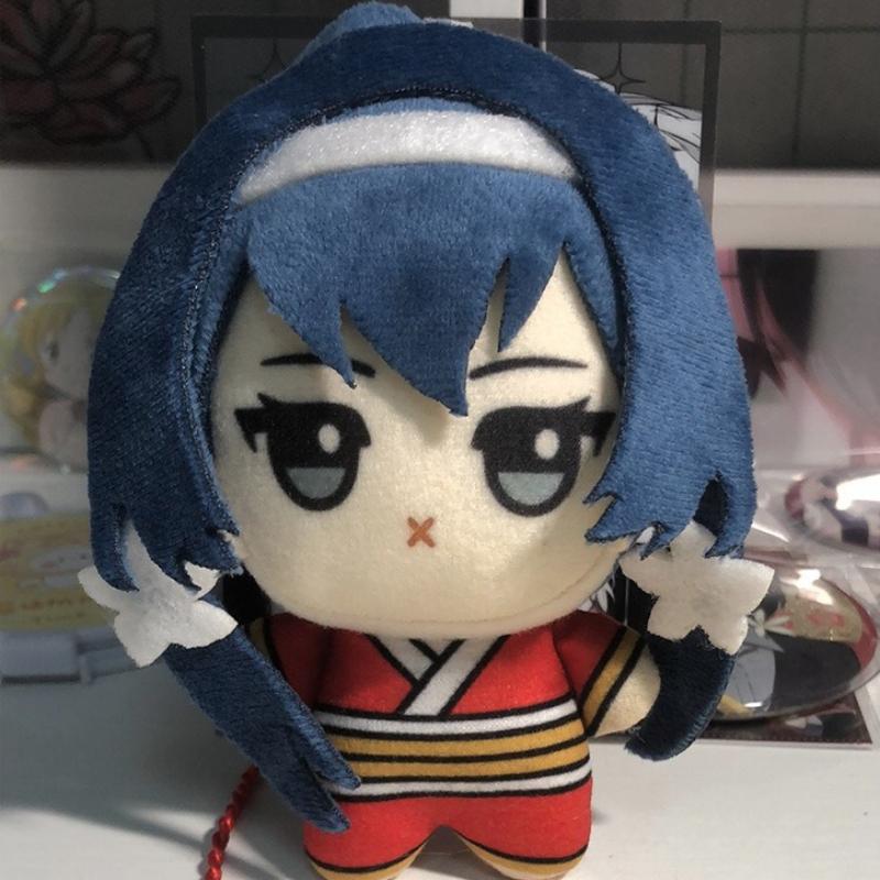 Hot Japanese Anime Prototype Bungo Stray Dogs Plush Doll Cute Cartoon Peripheral Stuffed Animals Plush Toy Doll Keychain Gifts