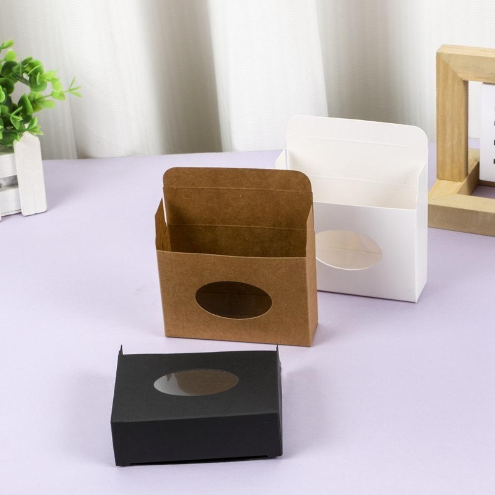 10/20Pcs Square Jewelry Storage Box Mini Handmade Soap Wrapping Box  for Homemade Soap