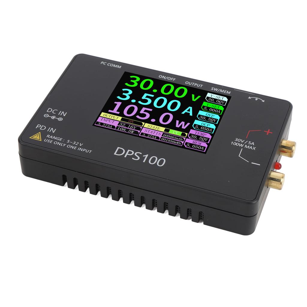 DPS100 100W DC Adjustable Power Supply Portable 30V 5A Programmable Variable Power Supply