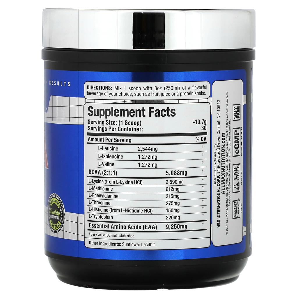 ALLMAX, Essential Nutrients, EAA, 11.29 Oz (320 G)